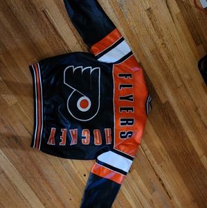 Flyers NHL leather jacket
